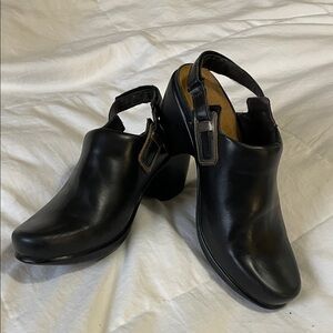 Naot | Black | Leather | Mules/Clog | SlingBack | Eden Collection |Size 37
